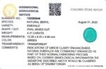 4.21 carats Emerald (4.25 ratti) - Image 6