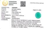 4.70 carats Emerald (5.25 ratti) - Image 9
