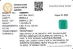 1.20 carats Emerald (1.25 ratti) - Image 9