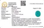 3.77 carats Emerald (4.25 ratti) - Image 7
