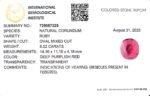 6.22 carats Ruby (6.25 ratti) - Image 7