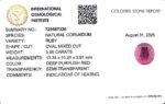 5.06 Carats Ruby (5.25 Ratti) - Image 7