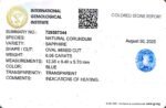6.05 carats Blue Sapphire (6.25 ratti Neelam) - Image 8