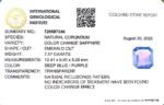 7.57 carats Blue Sapphire (8.25 ratti Neelam) - Image 7