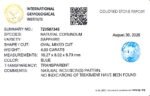 4.09 carats Blue Sapphire (4.25 ratti Neelam) - Image 8