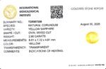2.90 carats Yellow Sapphire ( 3.25 ratti ) - Image 10