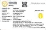 3.23 carats Yellow Sapphire ( 3.25 ratti ) - Image 10