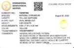 2.65 carats Yellow Sapphire ( 2.25 ratti ) - Image 8