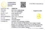 3.85 carats Yellow Sapphire ( 4.25 ratti ) - Image 10