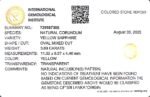 3.89 carats Yellow Sapphire ( 4.25 ratti ) - Image 9