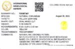 3.18 carats Yellow Sapphire ( 3.25 ratti ) - Image 10