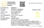 3.99 carats Yellow Sapphire ( 4.25 ratti ) - Image 10