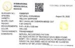 4.95 carats Yellow Sapphire ( 5.25 ratti ) - Image 9