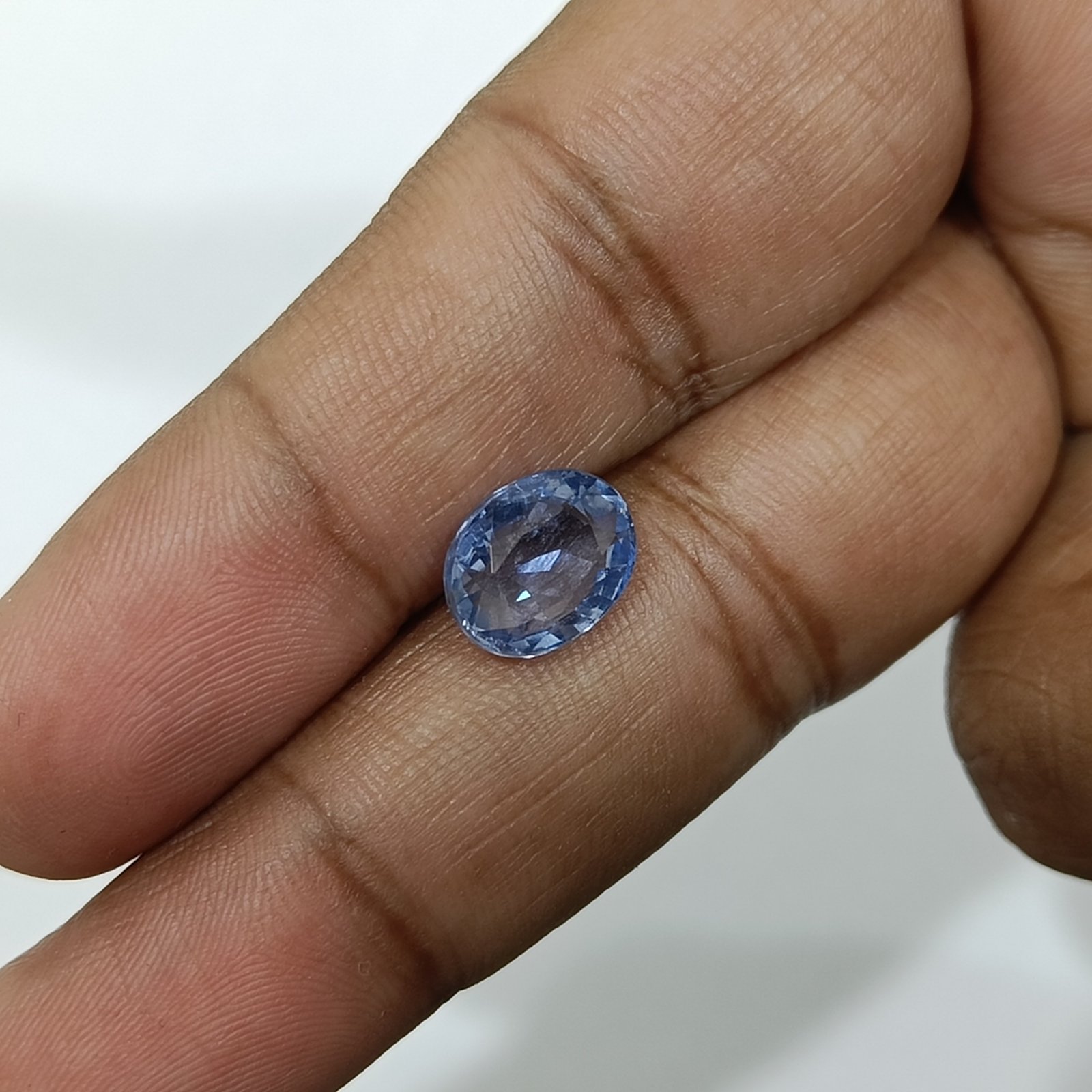 IMG20250514123242 5.00 carats Blue Sapphire (5.25 ratti Neelam) - Image 1
