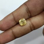 3.91 carats Yellow Sapphire ( 4.25 ratti ) - Image 8