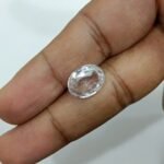 6.11 carats White Sapphire (6.25 ratti) - Image 8