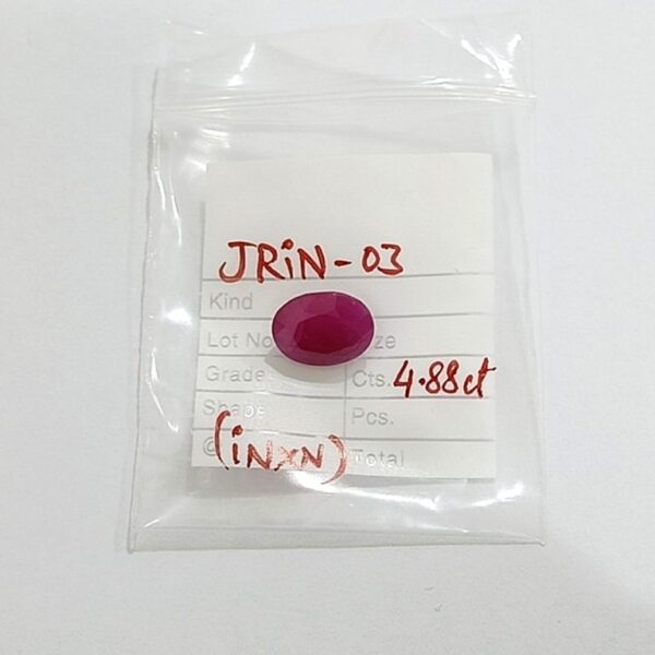 4.88 carats Ruby (5.25 ratti) - Image 5