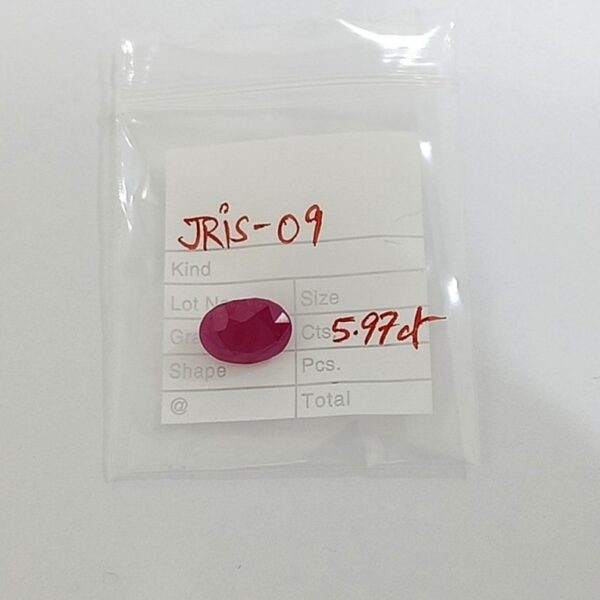 5.97 carats Ruby (6.25 ratti) - Image 5