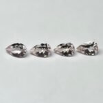 Morganite Pear Cut – 8x5 mm | AAA