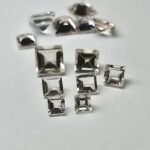 Morganite Mixed Square Shapes – 1.9 to 5 mm | AA | Peach
