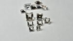Morganite Mixed Square Shapes – 1.9 to 5 mm | AA | Peach