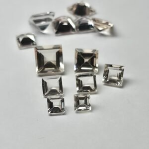 Morganite Mixed Square Shapes – 1.9 to 5 mm | AA | Peach