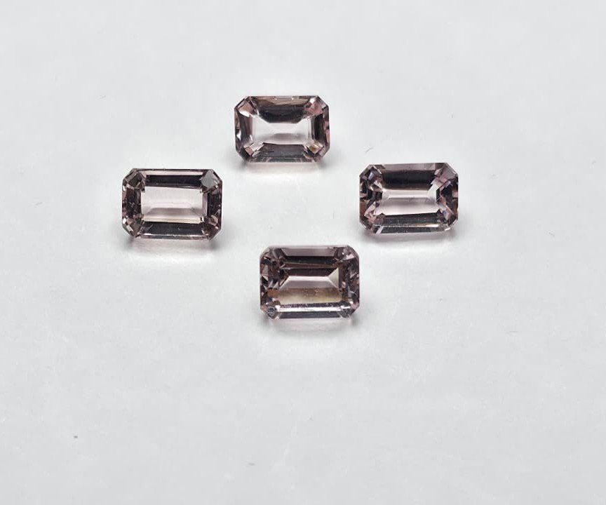 MPT752A_2 Morganite Octagon Cut – 7×5 mm | AA - Image 1