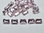 Morganite Octagon Cut – 7×5 mm | AAA