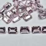 Morganite Octagon Cut – 7×5 mm | AAA