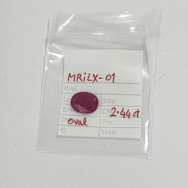 2.44 carats Ruby (2.25 ratti) - Image 5