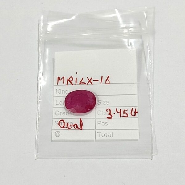 3.45 carats Ruby (3.25 ratti) - Image 5