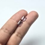 Natural Pink Octagon Mixed Tourmalines Pair – 1.60 ct & 1.25 ct - Image 3