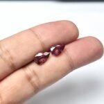 Natural Pink pear Mixed Tourmalines Pair – 1.05 ct & 1.39 ct - Image 3