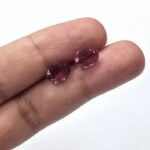 Natural Pink oval Mixed Tourmalines Pair – 1.50 ct & 1.74 ct - Image 3