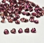 Pink Tourmaline Heart – 4.00 mm – Medium Luster Lot