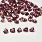 Pink Tourmaline Heart – 4.00 mm – Medium Luster Lot