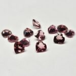 Pink Tourmaline Heart – 5.00 mm – Medium Luster Lot - Image 3