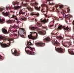 Pink Tourmaline Oval – 5×4 mm – Medium Luster Lot - Image 2
