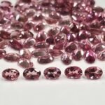 Pink Tourmaline Oval – 6×4 mm – Luster Lot