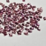 Pink Tourmaline Pear – 4×3 mm – Medium Luster Lot - Image 3