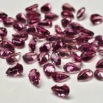 Pink Tourmaline Pear – 6×4 mm – Medium Luster Lot - Image 2