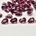 Pink Tourmaline Pear – 7×5 mm – Medium Luster Lot