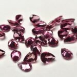 Pink Tourmaline Pear – 7×5 mm – Medium Luster Lot - Image 2