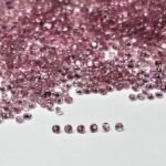Pink Tourmaline Round – 1.25 mm – Medium Luster Lot