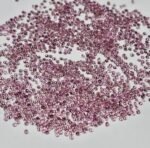 Pink Tourmaline Round – 1.25 mm – Medium Luster Lot - Image 3
