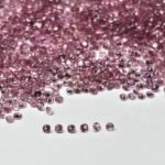 Pink Tourmaline Round – 1.30 mm – Medium Luster Lot
