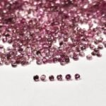 Pink Tourmaline Round – 1.50 mm – Medium Luster Lot