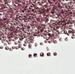 Pink Tourmaline Round – 1.80 mm – Medium Luster Lot