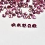 Pink Tourmaline Round – 2.50 mm – Medium Luster Lot
