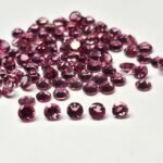 Pink Tourmaline Round – 4.00 mm – Medium Luster Lot